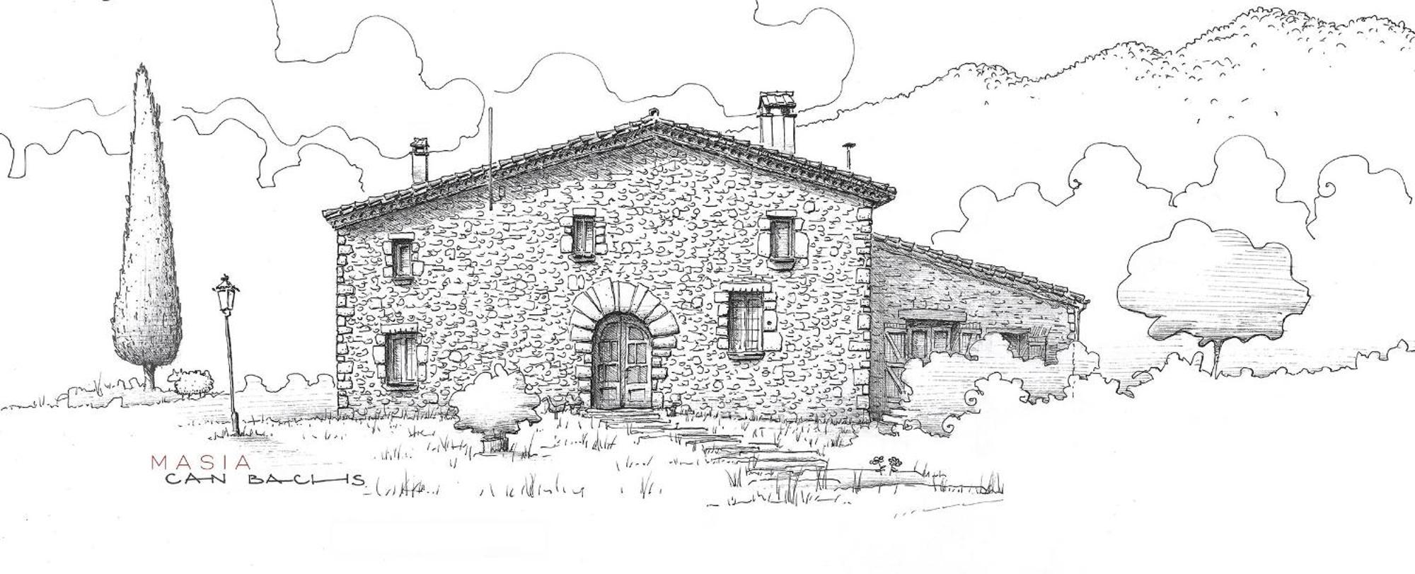 Masia Can Bachs Sant Pere de Vilamajor Zewnętrze zdjęcie